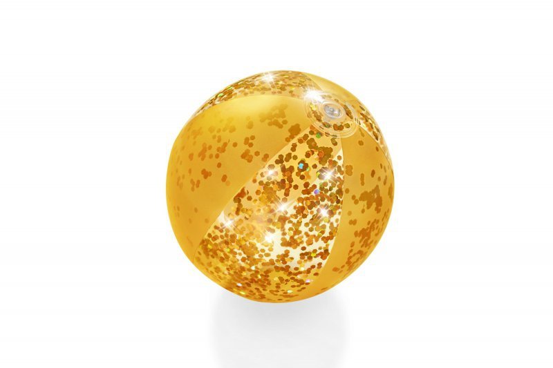 Bestway Piłka plażowa z brokatem Gold 41cm