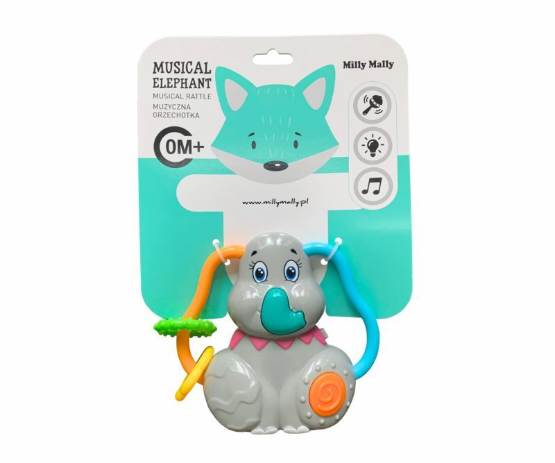 Muzyczna grzechotka Słonik - Musical elephant