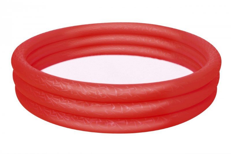 Bestway Basen dmuchany Czerwony 1.83m x 33cm