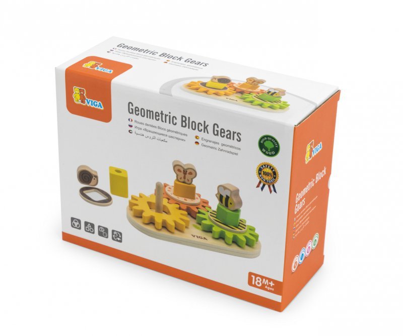 Viga Sorter kształtów z zębatkami