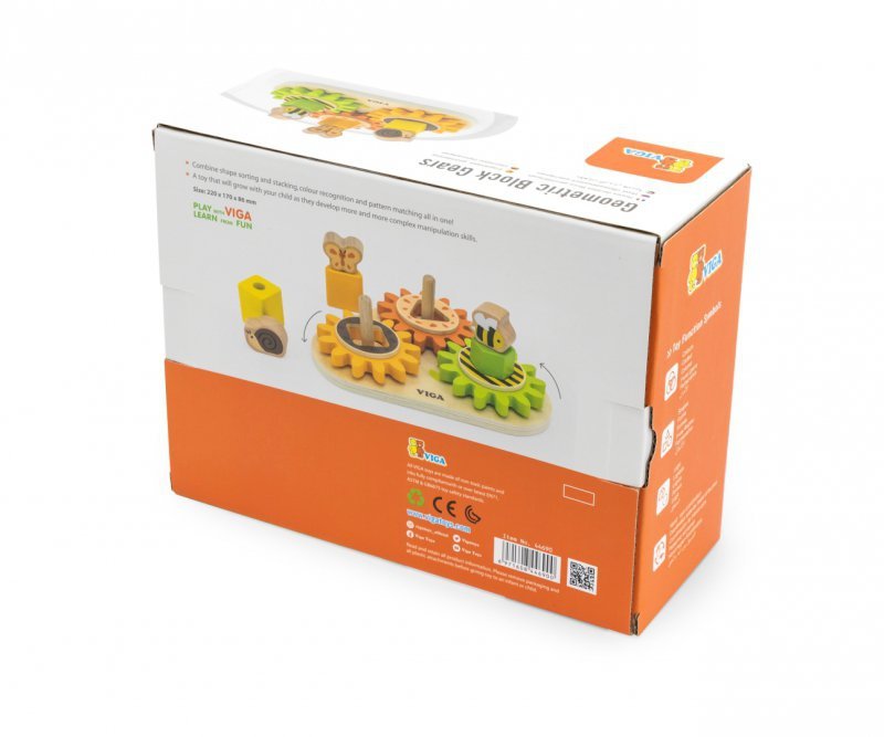 Viga Sorter kształtów z zębatkami