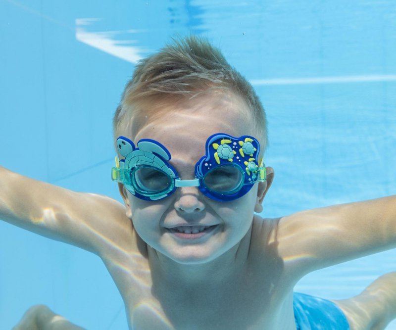 Bestway Okulary do pływania AquaPals Żółw