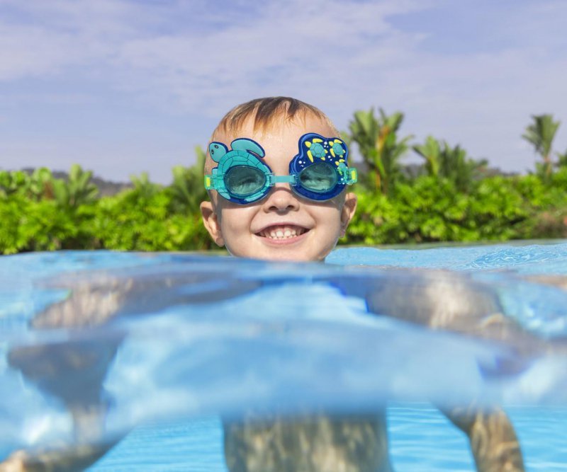 Bestway Okulary do pływania AquaPals Żółw