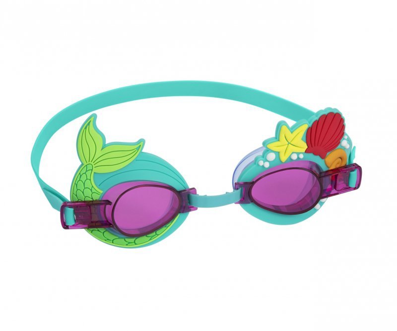 Bestway Okulary do pływania AquaPals Syrenka