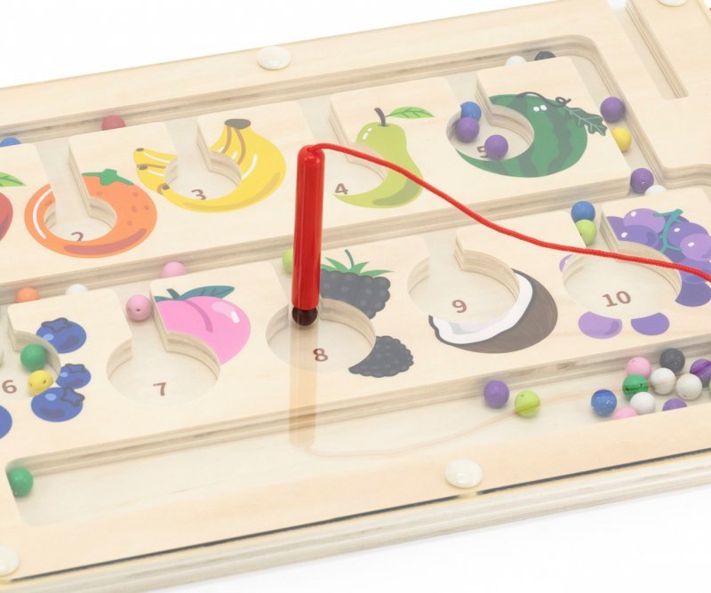 Viga Labirynt Magnetyczny - liczenie i sortowanie kolorów