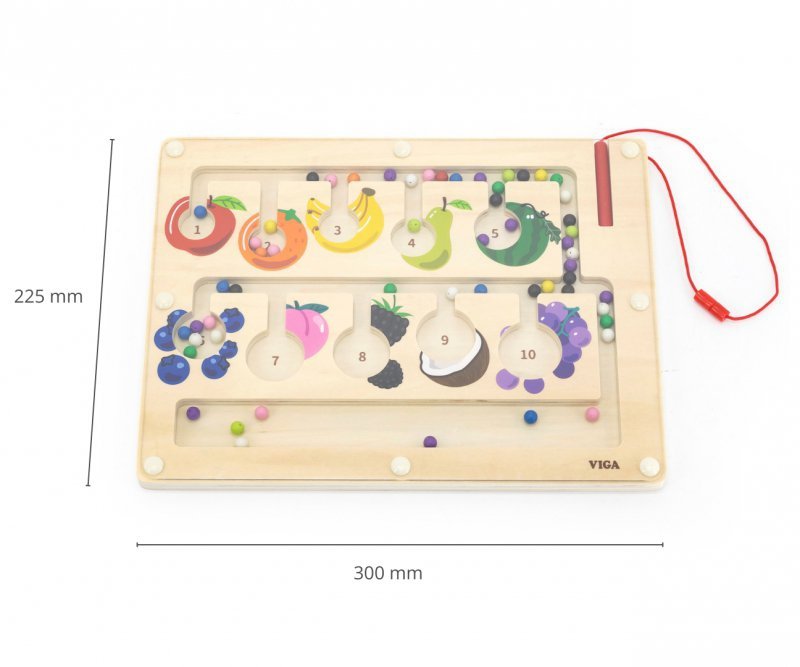 Viga Labirynt Magnetyczny - liczenie i sortowanie kolorów