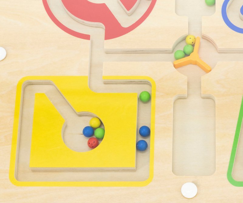 Viga Labirynt magnetyczny - sortowanie kolorów i kształtów