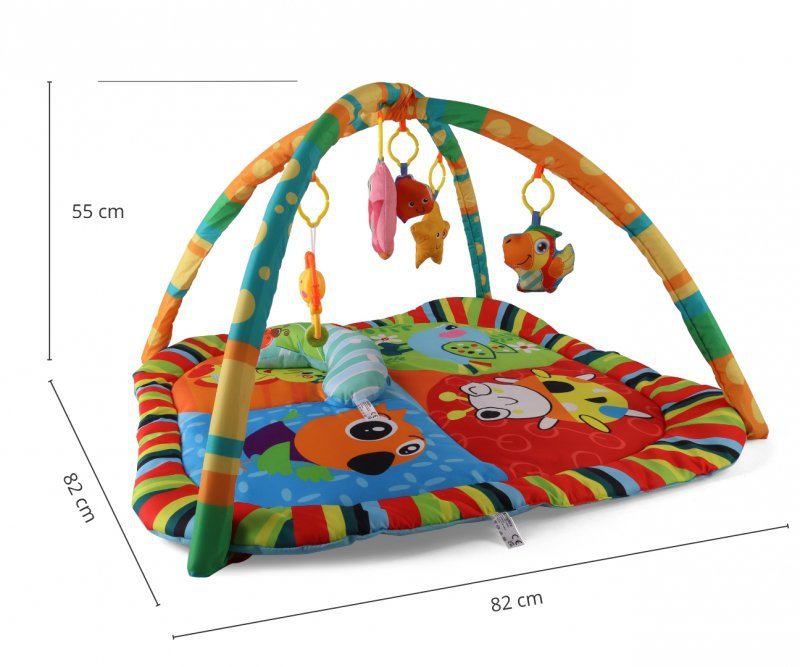 TinyMini Mata edukacyjna Kolorowe Zwierzątka