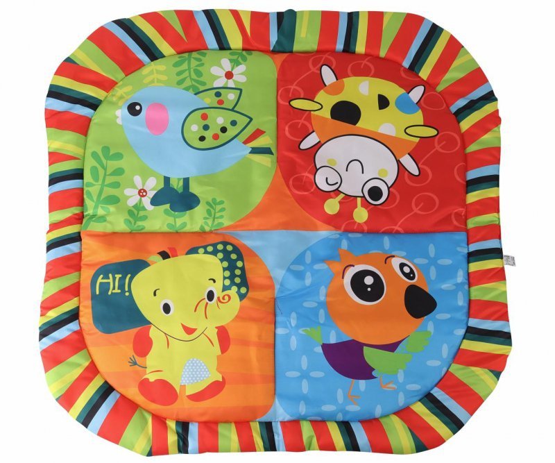 TinyMini Mata edukacyjna Kolorowe Zwierzątka