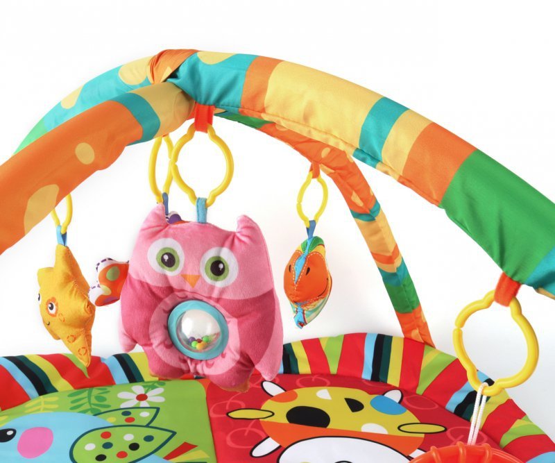 TinyMini Mata edukacyjna Kolorowe Zwierzątka