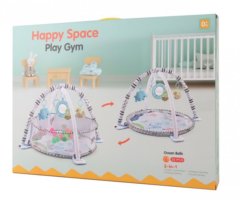 TinyMini JL626-2D Mata edukacyjna 2w1  Basen z Piłkami