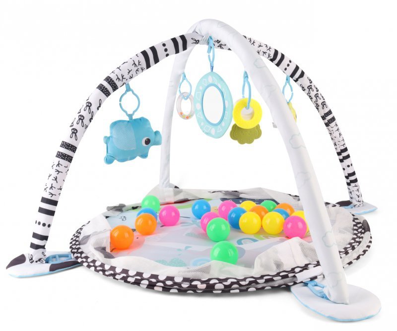 TinyMini JL626-2D Mata edukacyjna 2w1  Basen z Piłkami