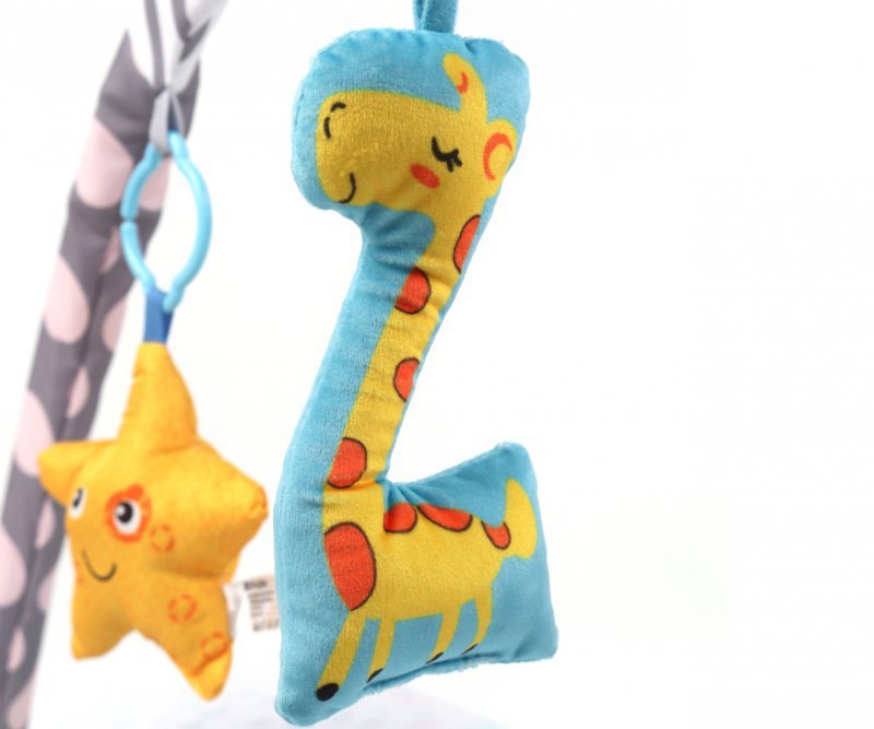 TinyMini Mata edukacyjna 2w1 Kwiat Zoo