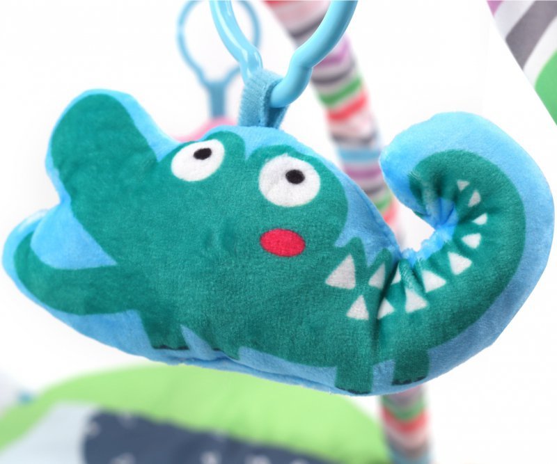 TinyMini Mata edukacyjna 2w1 Kwiat Zoo