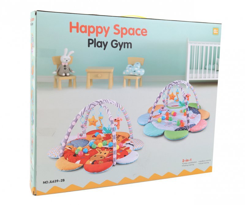 TinyMini Mata edukacyjna 2w1 Kwiat Safari