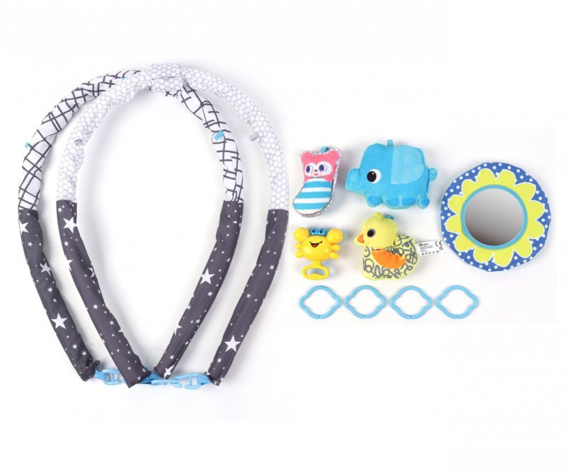 TinyMini Mata edukacyjna 2w1 Kojec z Piłeczkami