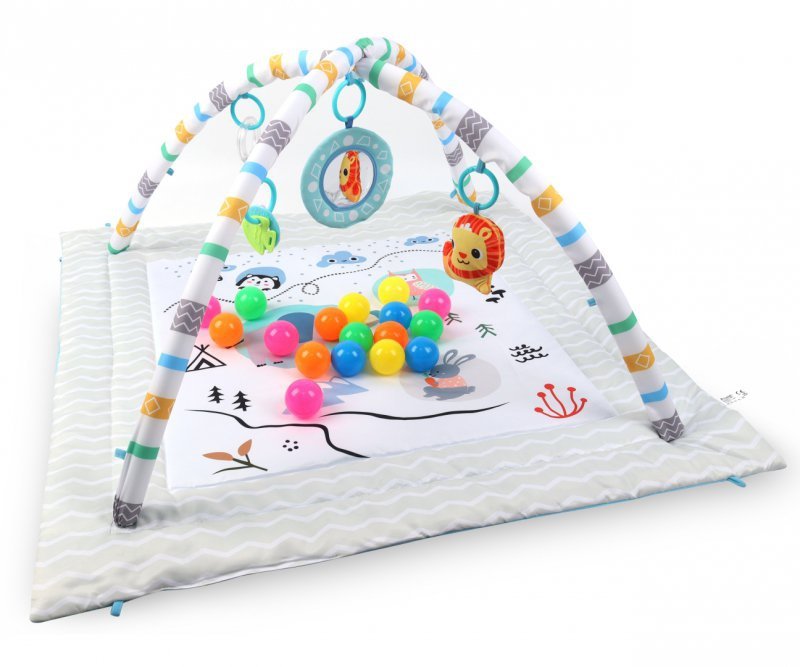 TinyMini Mata edukacyjna 2w1 Zabawa w Górach