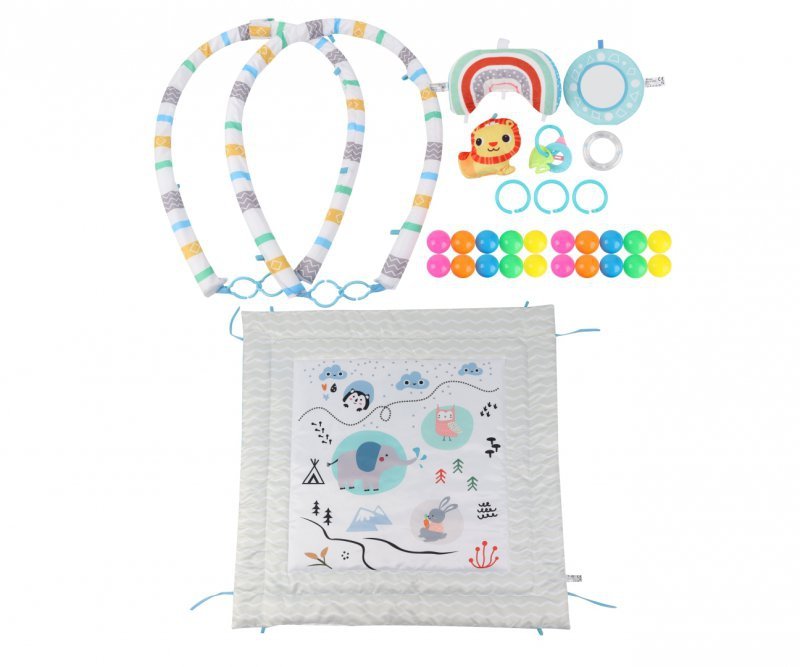 TinyMini Mata edukacyjna 2w1 Zabawa w Górach