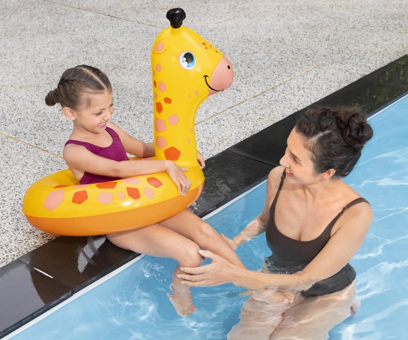 Bestway Kółko do pływania Żyrafka 68cm x 66cm