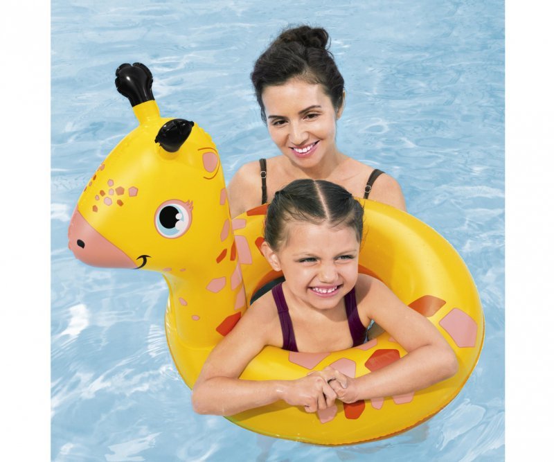 Bestway Kółko do pływania Żyrafka 68cm x 66cm