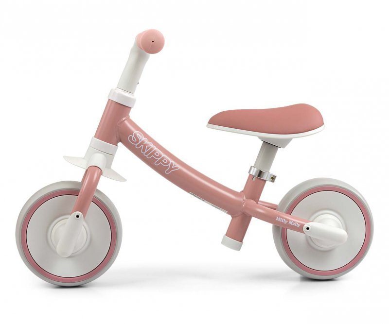 Milly Mally Rowerek Biegowy Skippy Pink