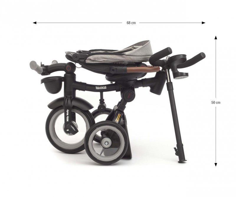 Milly Mally Rowerek Trójkołowy Twinkle Grey