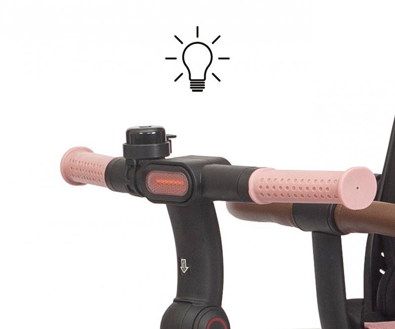 Milly Mally Rowerek Trójkołowy Twinkle Pink