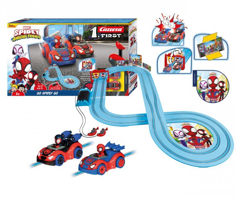 Carrera First Spidey - Go Spidey Go! 2,9m