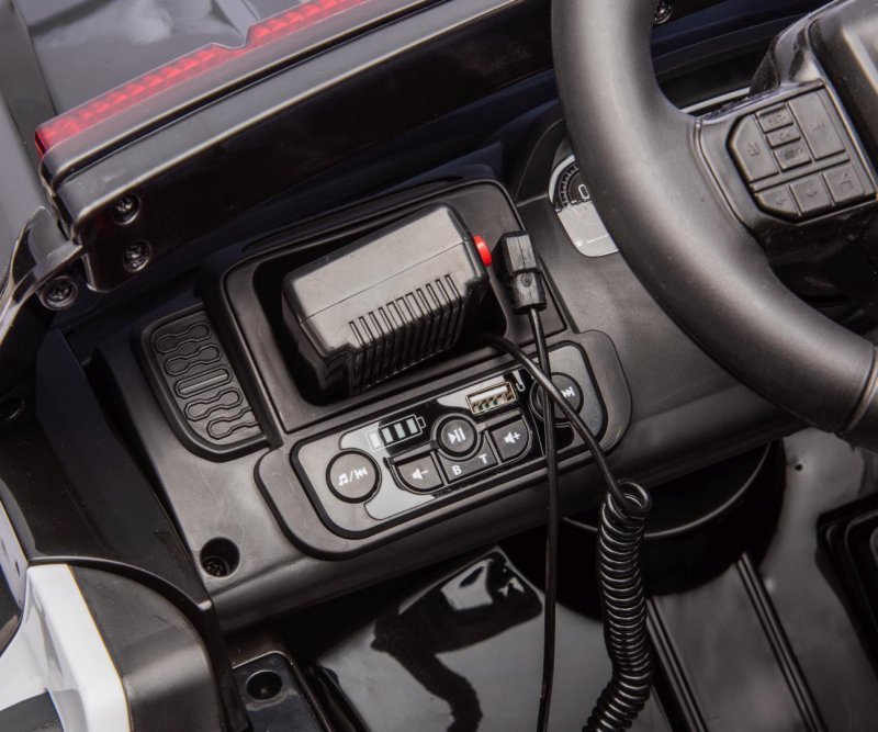 Milly Mally Pojazd na akumulator Ford Ranger Police Black