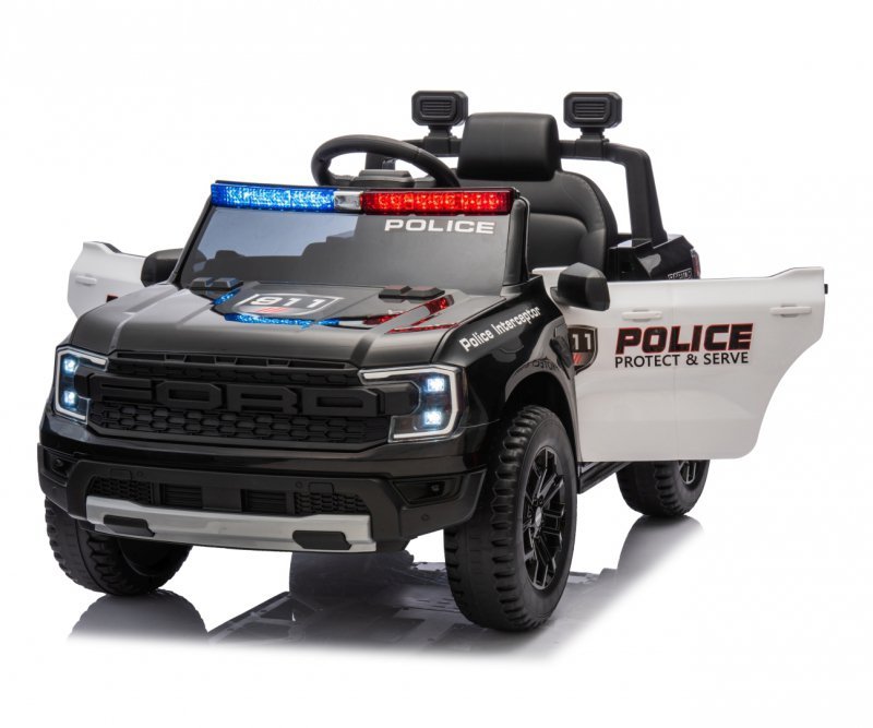 Milly Mally Pojazd na akumulator Ford Ranger Police Black