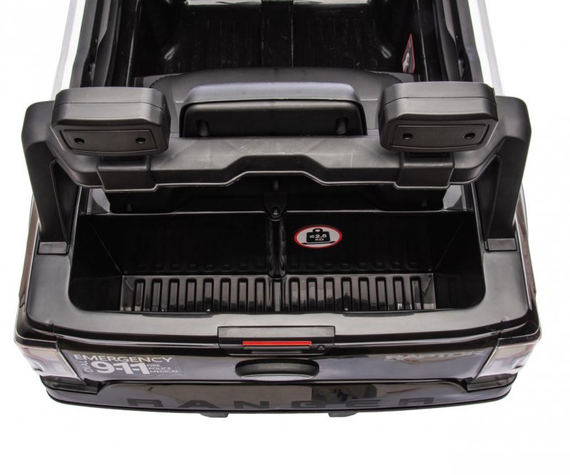 Milly Mally Pojazd na akumulator Ford Ranger Police Black
