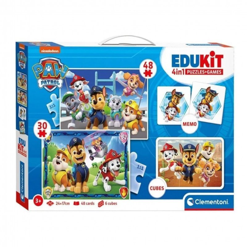 Clementoni Edukit 4w1 Psi Patrol PAW PATROL