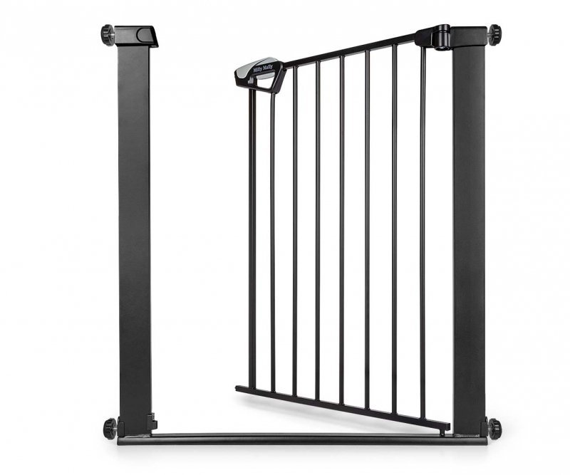 Milly Mally Bramka zabezpieczająca Barierka na schody Guardy 83 Black
