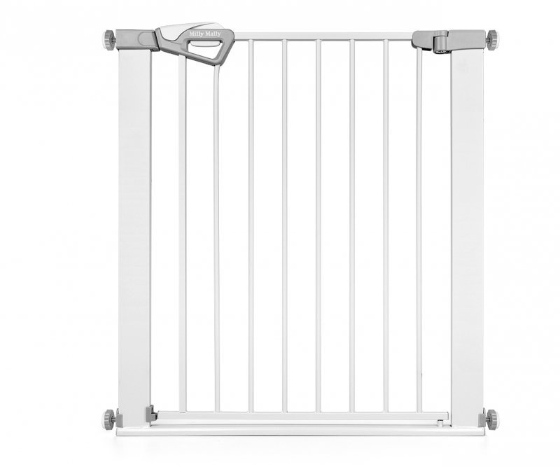 Milly Mally Bramka zabezpieczająca Barierka na schody Guardy 83 White