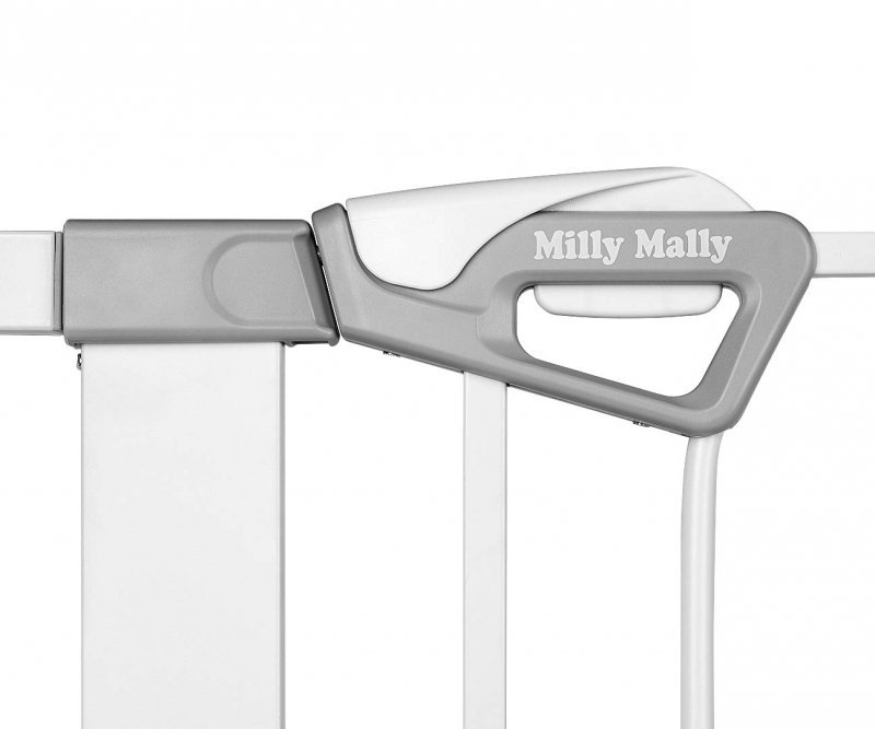 Milly Mally Bramka zabezpieczająca Barierka na schody Guardy 83 White