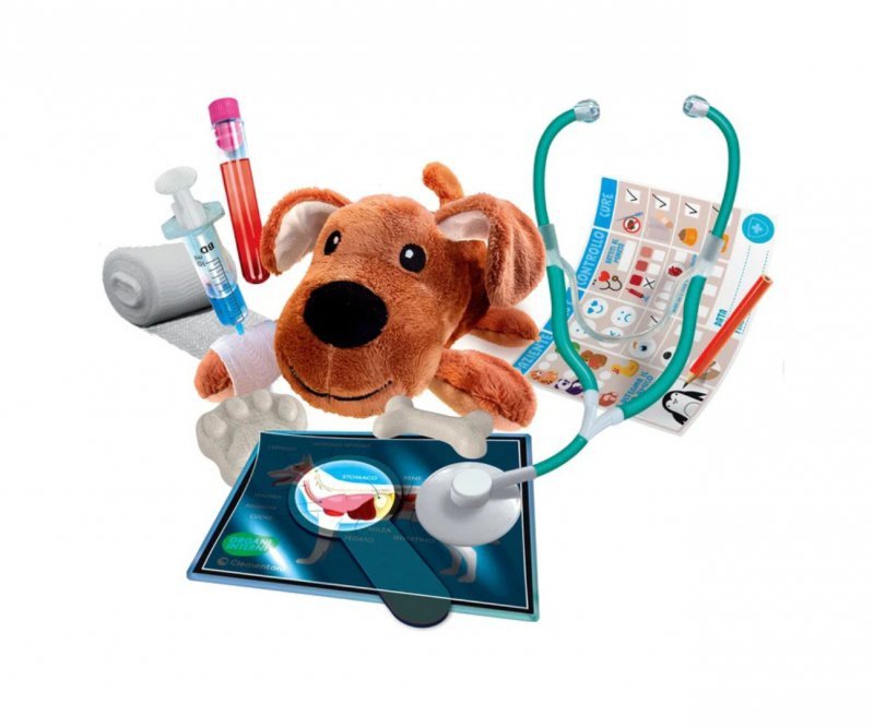 Clementoni Naukowa Zabawa Lab S.O.S Mały Weterynarz