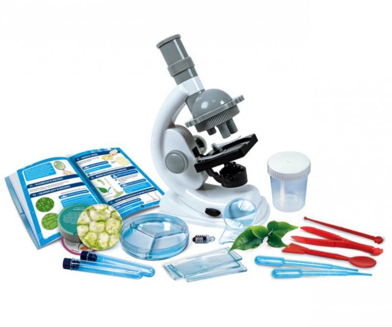 Clementoni Naukowa Zabawa Lab Doświadczenia Z Mikroskopem