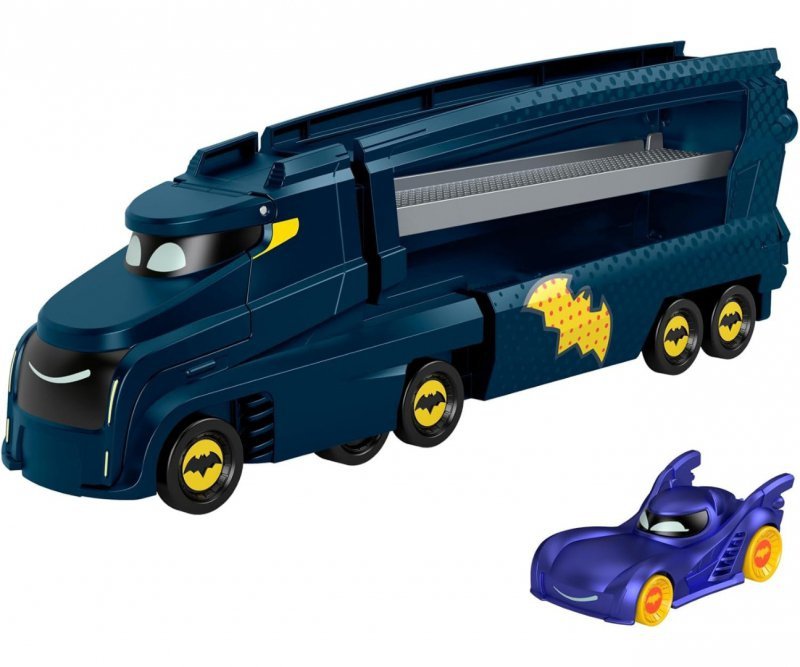 Fisher Price Zestaw DC Batwheels Bat Transporter Ciężarówka 2w1