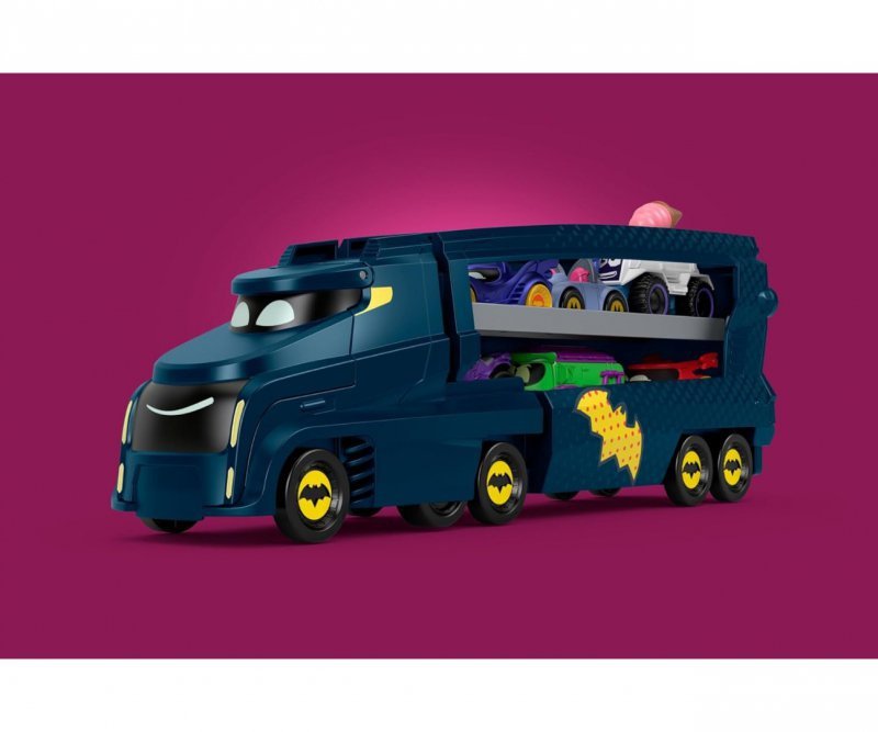 Fisher Price Zestaw DC Batwheels Bat Transporter Ciężarówka 2w1