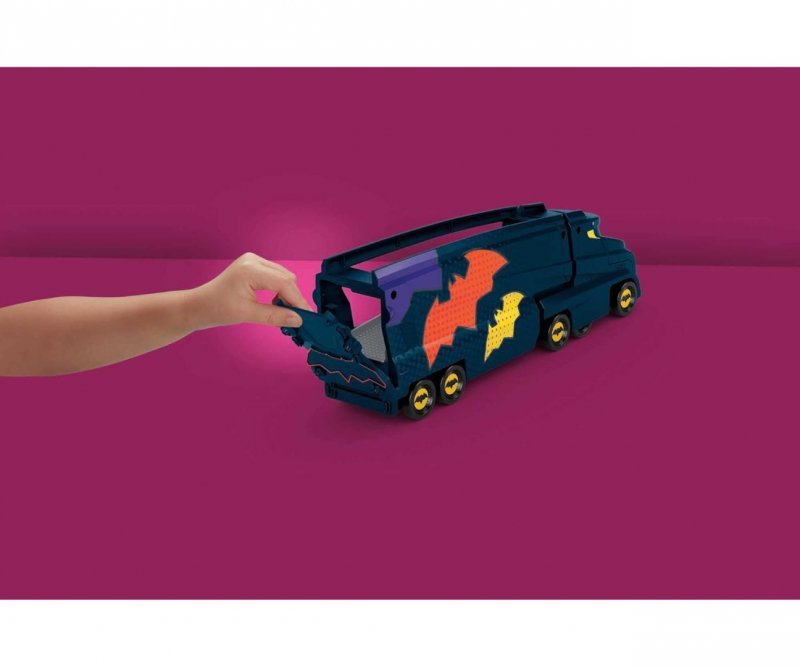 Fisher Price Zestaw DC Batwheels Bat Transporter Ciężarówka 2w1