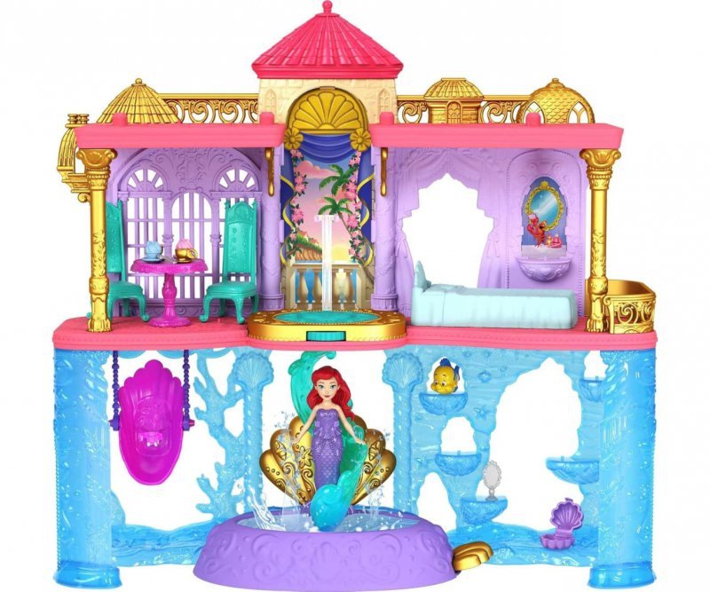 Mattel Disney Princess Zamek Arielki Piętrowy Pałac