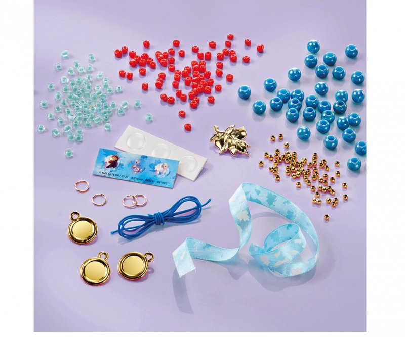 Totum Zestaw Kreatywny Do Robienia Bransoletek - Zawieszki Kraina Lodu