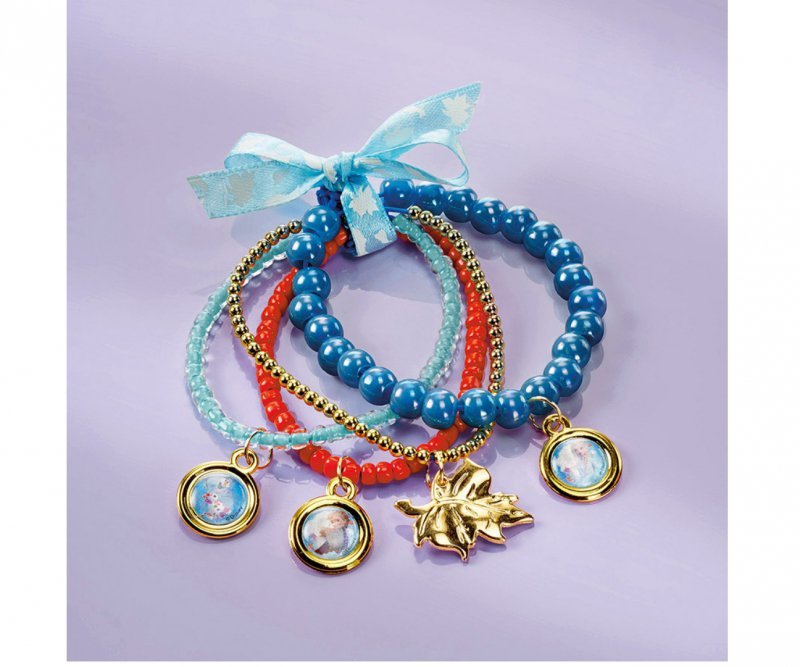 Totum Zestaw Kreatywny Do Robienia Bransoletek - Zawieszki Kraina Lodu