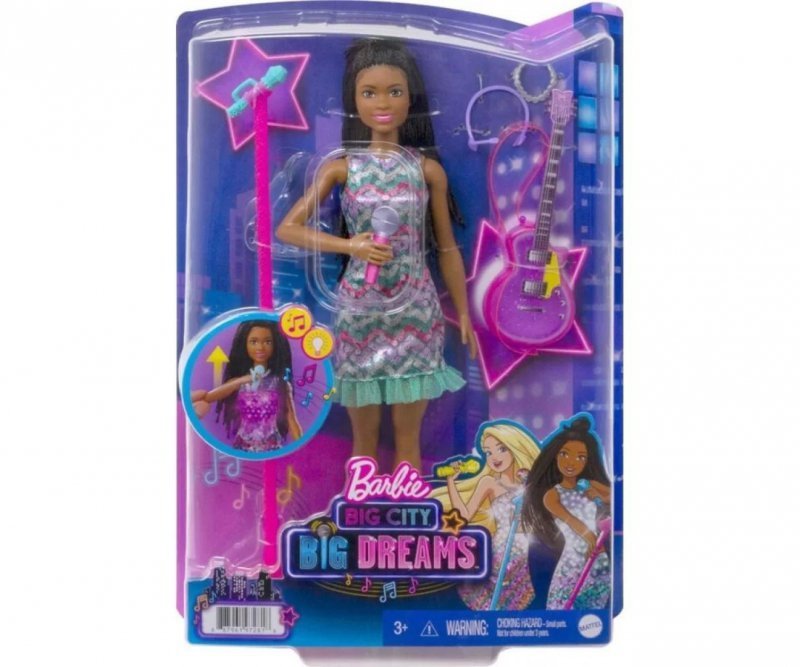 Mattel Barbie Big City Brooklyn Muzyczna lalka