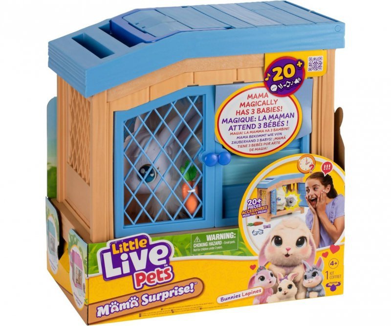 Little Live Pets Mama Surprise Królik Interaktywny