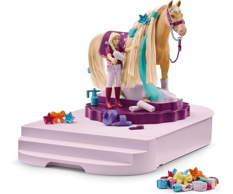 Schleich Obrotowa Stacja Pielęgnacji Koni