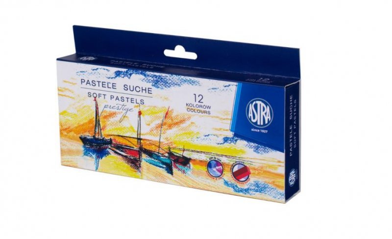 Pastele suche 12 kolorów Astra Prestige